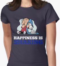 Snoopy and Charlie Brown Quote Women's Fitted T-Shirt