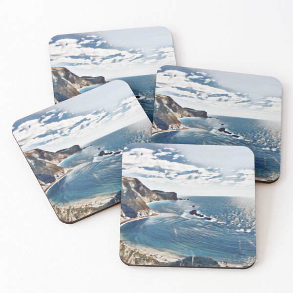 Item preview, Lulworth cove painting designed and sold by Senku112.