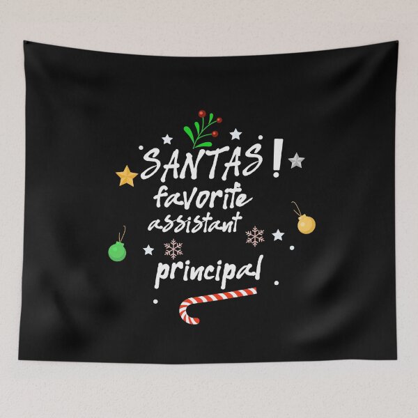 Item preview, Santa's favorite assistant principal designed and sold by hicham4you.