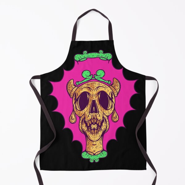 Item preview, popart smiley skull designed and sold by attithuts.