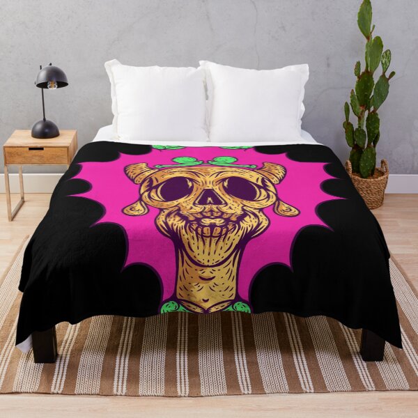 Item preview, popart smiley skull designed and sold by attithuts.