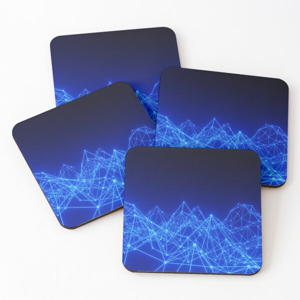 Item preview, Blue Plexus Background designed and sold by Inimma.