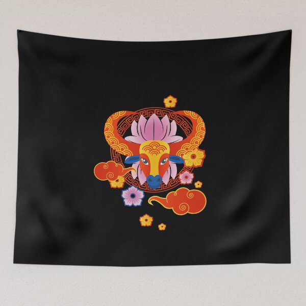 Item preview, Ox chinese new year designed and sold by ElBeDesigns.