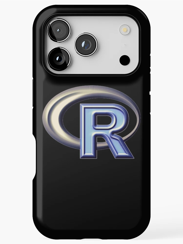Thumbnail 1 of 4, iPhone Case, R programming language R logo designed and sold by Birdhead.