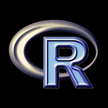 Artwork thumbnail, R programming language R logo by Birdhead