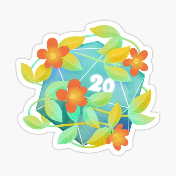 Natural 20 Sticker