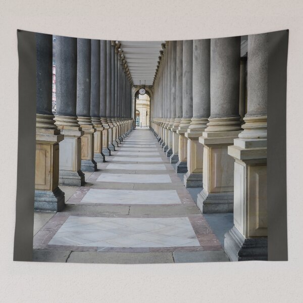 Item preview, Corridor between columns designed and sold by lena-maximova.