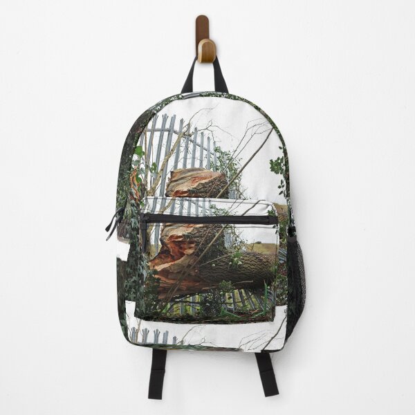 Item preview, Fallen tree on a fence designed and sold by pinkal.