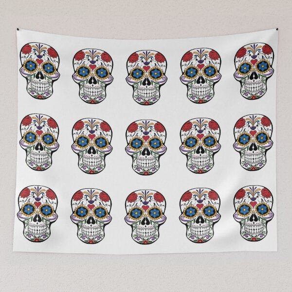 Item preview, Floral Skull designed and sold by Teo13.