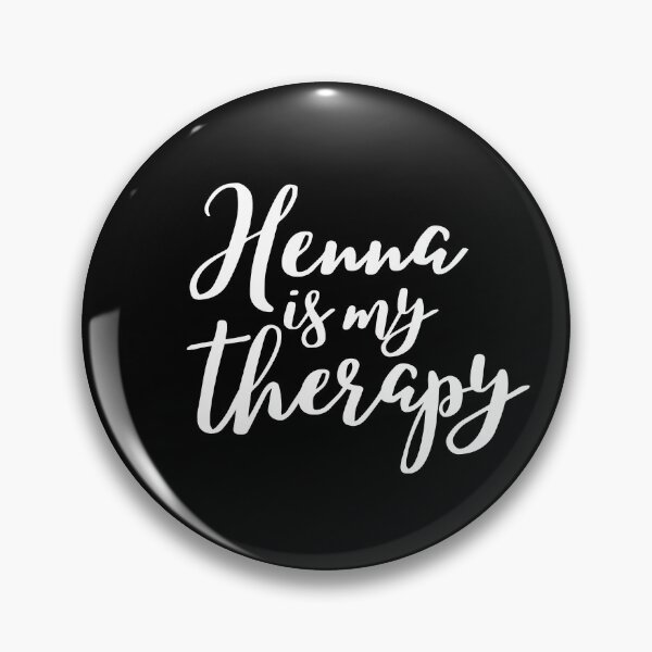Item preview, Henna is my therapy designed and sold by theintroverted.