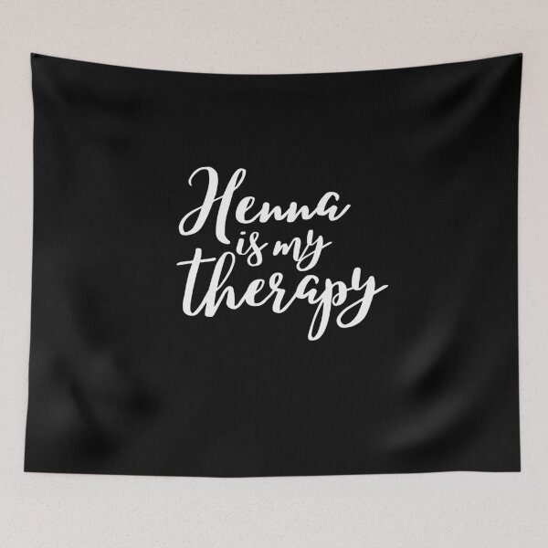 Item preview, Henna is my therapy designed and sold by theintroverted.