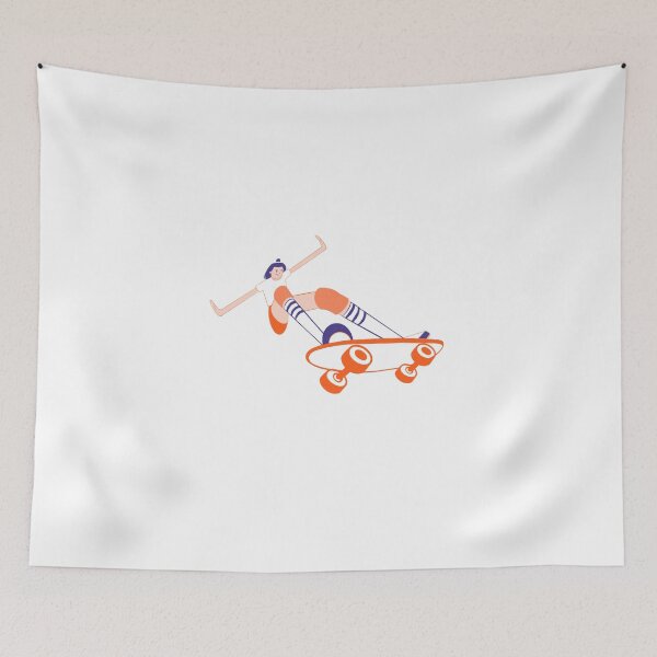 Item preview, Skateboarder girl designed and sold by Nkshnr.