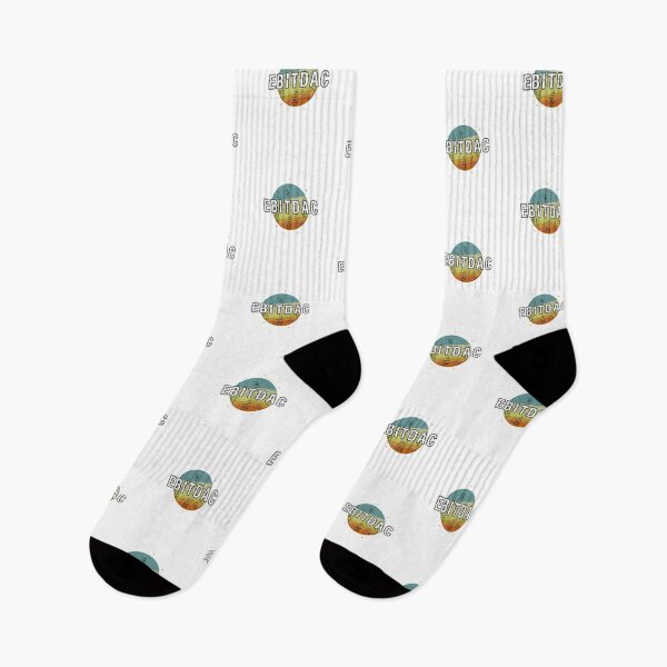 Item preview, EBITDAC - Earnings Before Interest, Tax and COVID19 - Retro Sunset designed and sold by FunSilly.
