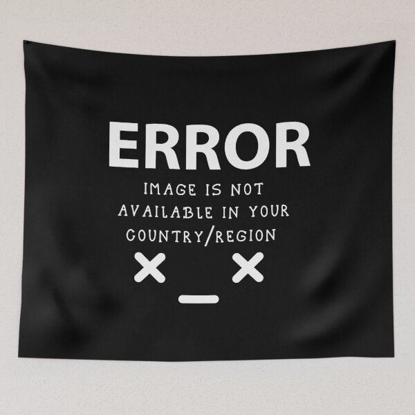 Item preview, Error image is not available in your country/region designed and sold by hicham4you.