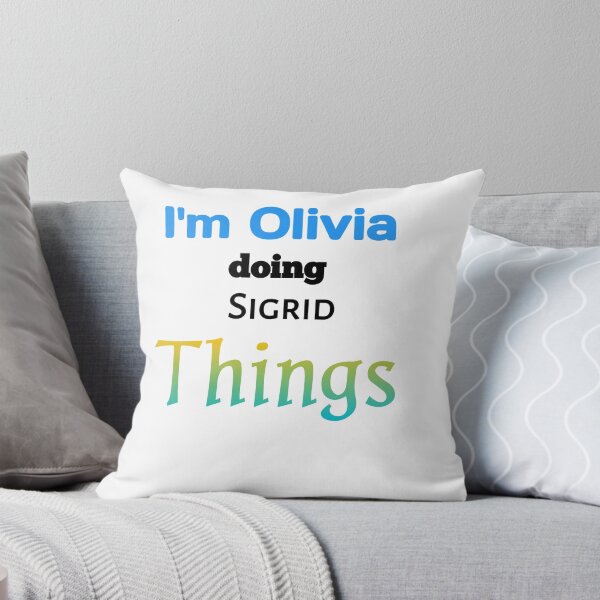 Item preview, Funny olivia difinition gift I'm Olivia doing sigrid things nam idea cadeau Funny Things Women Birthday Name Gift Idea T-Shirt designed and sold by MouhamedMadani.