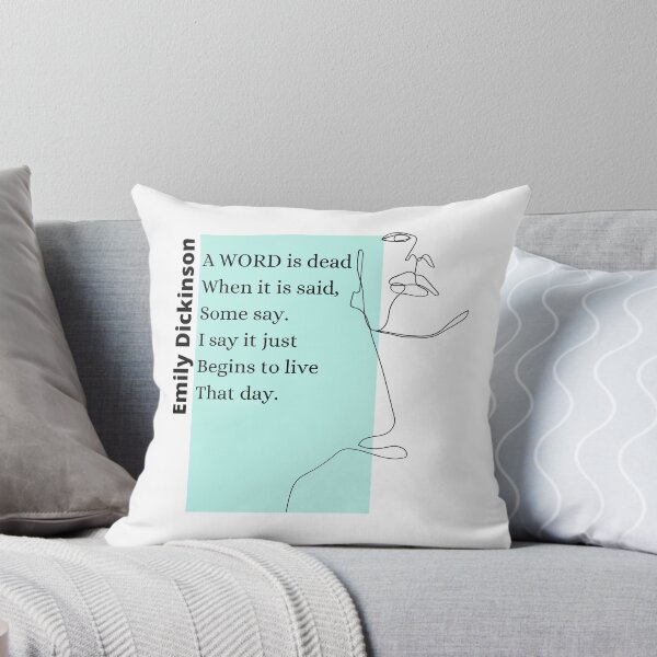 Item preview, Emily Dickinson, A word is dead designed and sold by fraormequi.