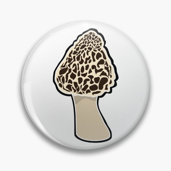 Item preview, Single Morel Mushroom designed and sold by MonkeyJayDesign.