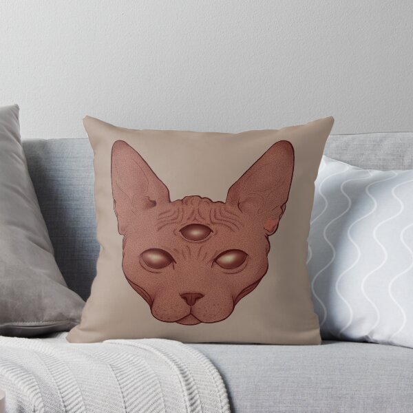 Item preview, All Seeing Cat designed and sold by LittleRedBeeArt.