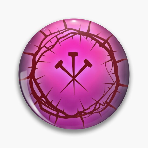 Item preview, Crown of Thorns with Nails Purple Background designed and sold by Michael Cotto.