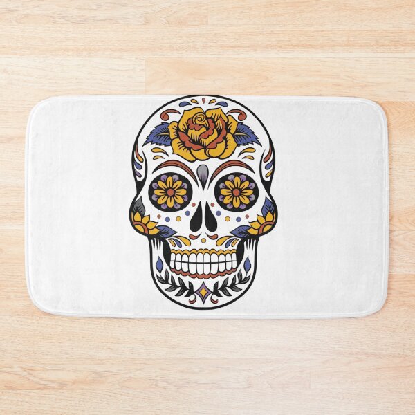 Item preview, Skull flower artwork designed and sold by emineekaragozz.