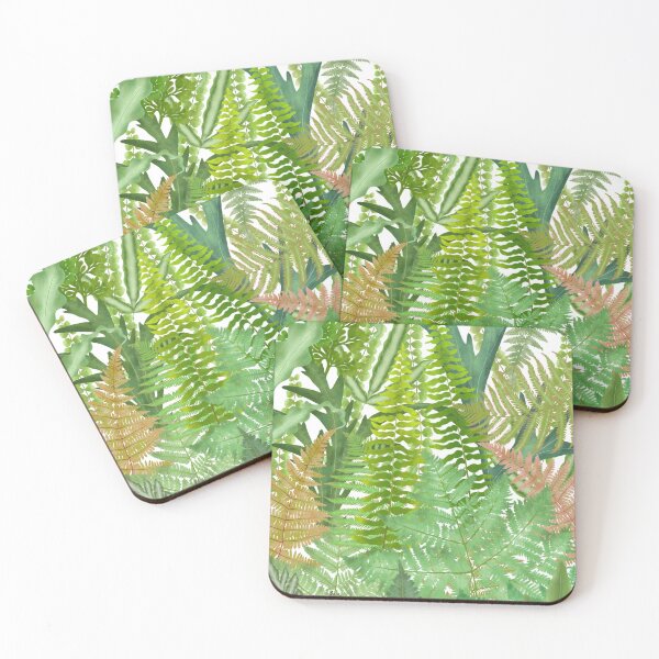 Item preview, Ferns woods illustration designed and sold by Onyria Art.