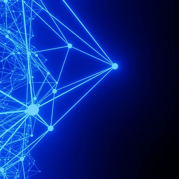 Artwork thumbnail, Blue Plexus Background by Inimma
