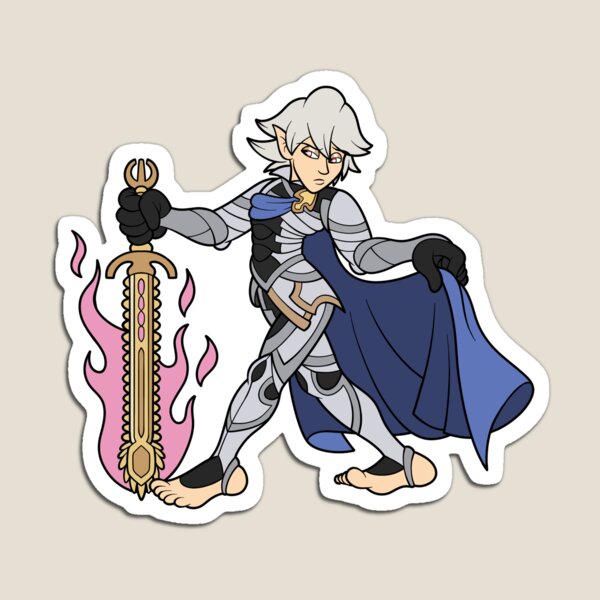 Item preview, Fighter #62 Male Sticker designed and sold by DannyCortoons.
