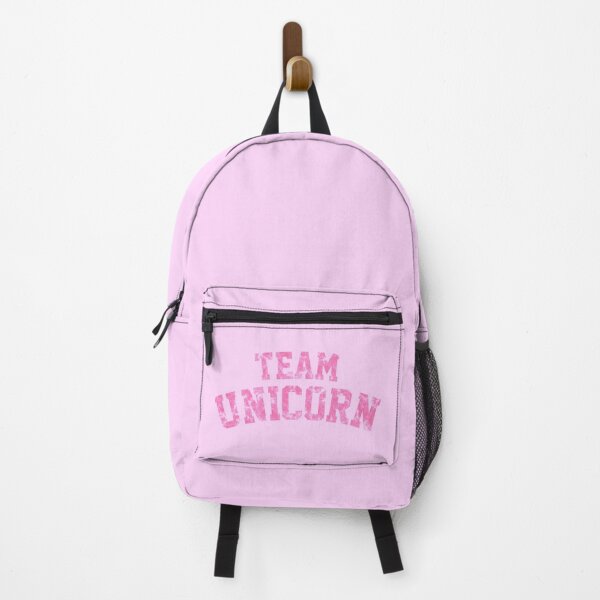 Item preview, Team Unicorn in Distressed Pink Athletic Font designed and sold by Bumblefuzzies.