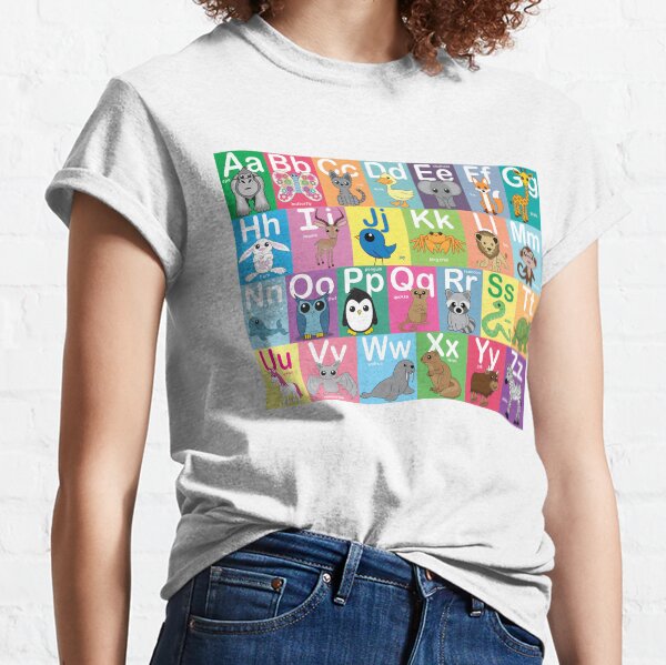 The Animal Alphabet Classic T-Shirt
