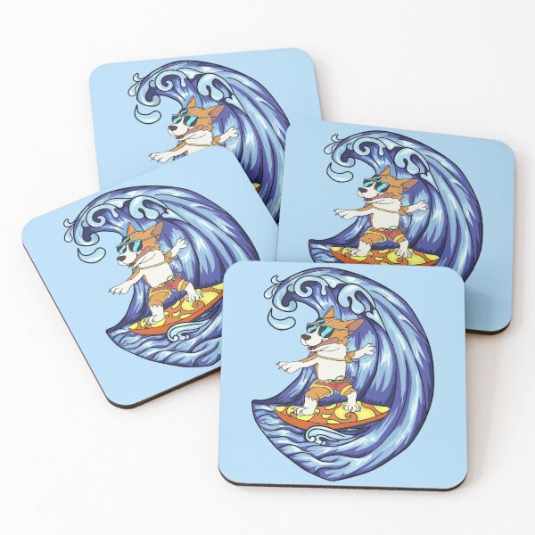 Item preview, Epic Surfing Corgi designed and sold by Miaart365.