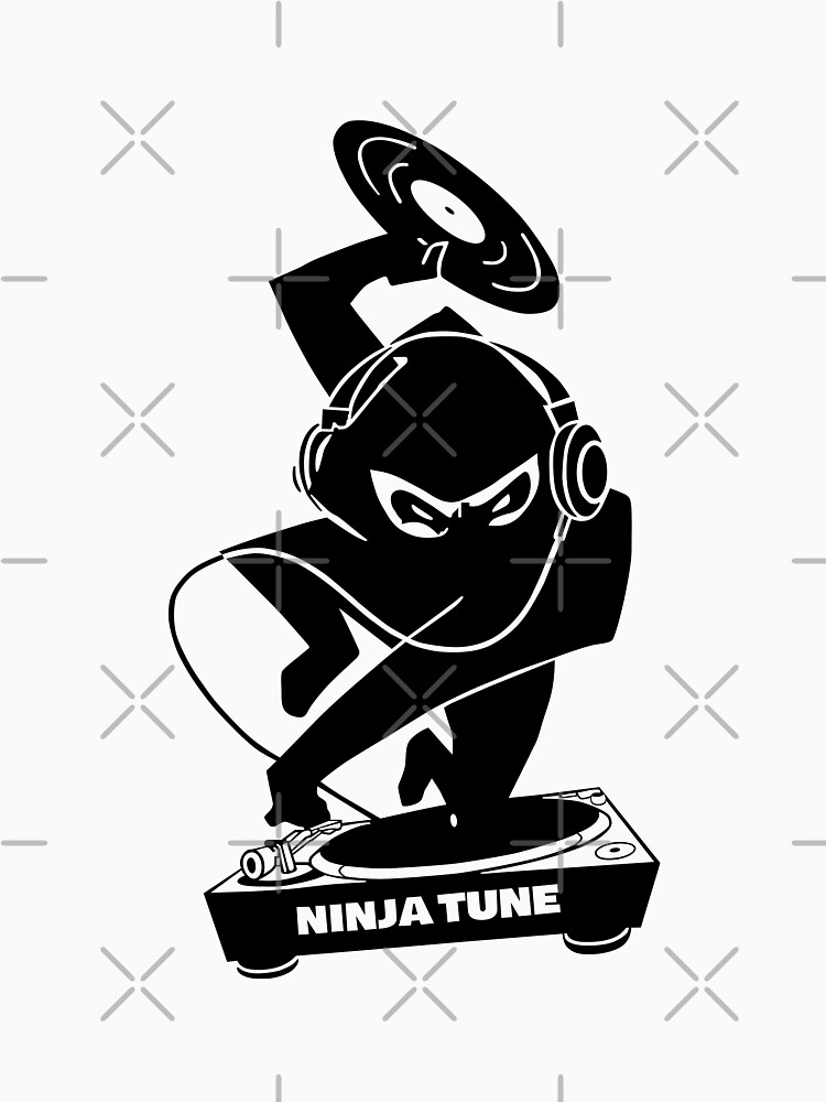 Discover Ninja Tune logo 3 DJ (clear backgrounds) Classic T-Shirt