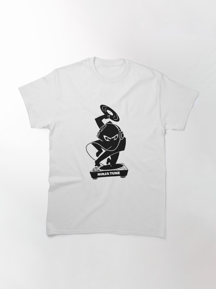 Disover Ninja Tune logo 3 DJ (clear backgrounds) Classic T-Shirt