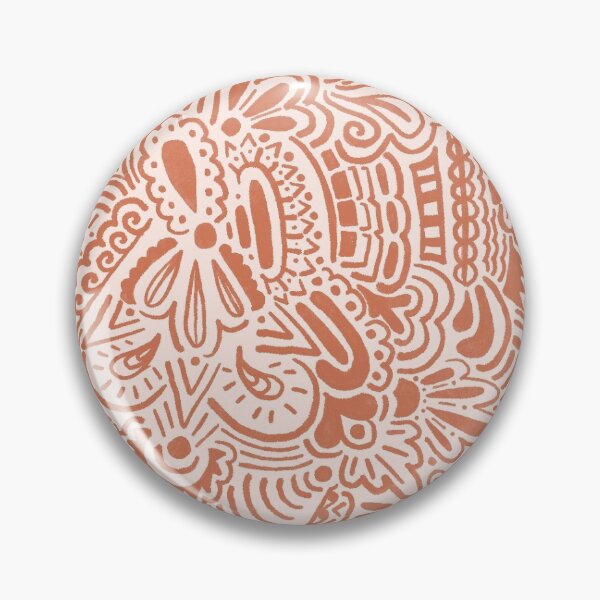 Item preview, Burnt Orange Doodle designed and sold by hannahgroft.