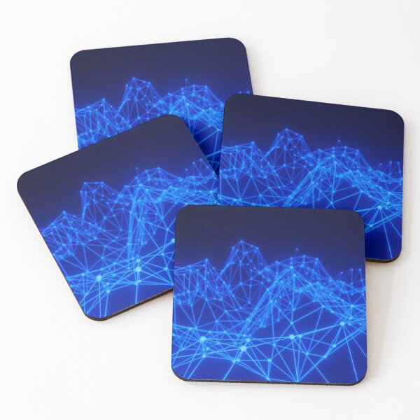 Item preview, Blue Plexus Background designed and sold by Inimma.