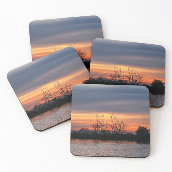 Item preview, Orange Sunset On The Lake designed and sold by Schuva.
