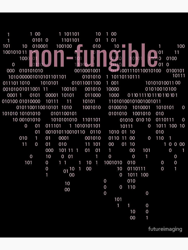 Non-Fungible crypto Pink by futureimaging