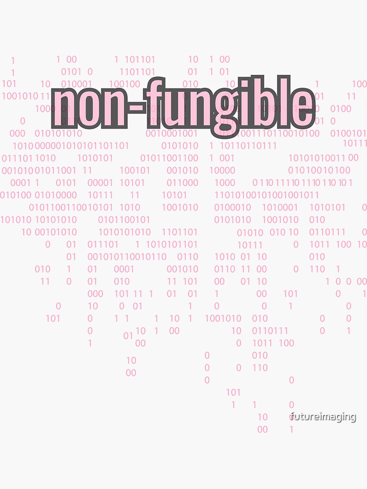 Non-Fungible crypto Pink by futureimaging