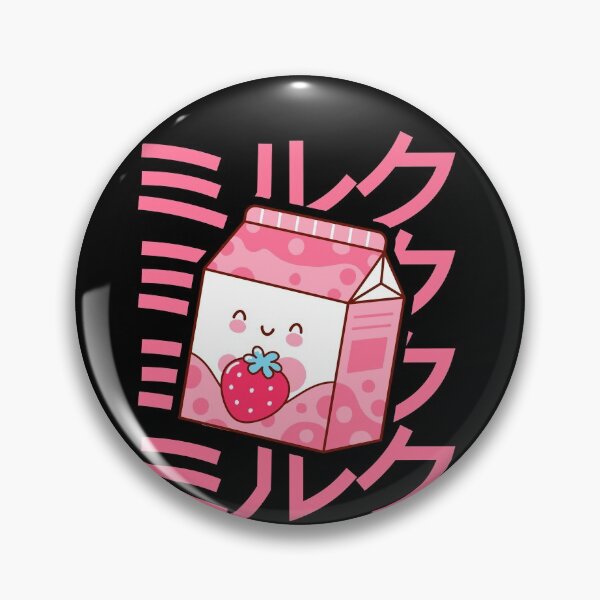 Item preview, Cute Japanese Strawberry Milk Shake Carton Kawaii Funny designed and sold by csaron92.