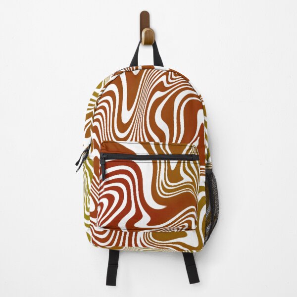 Item preview, Red Orange Marble Wave Pattern designed and sold by AlaynaKae.