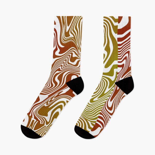 Item preview, Red Orange Marble Wave Pattern designed and sold by AlaynaKae.