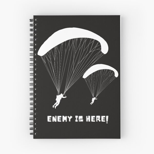 Item preview, Enemy is here - white designed and sold by HobbiesAndFun.