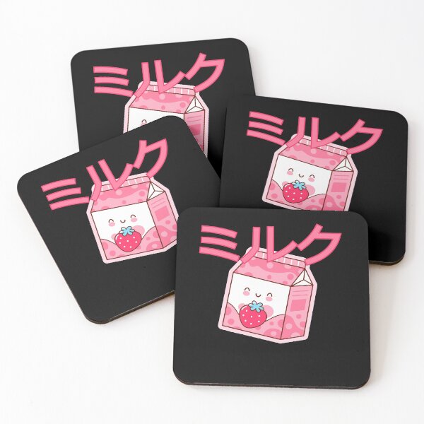 Artikelvorschau, Süßer japanischer Erdbeer-Milchshake-Karton Kawaii lustig entworfen und verkauft von csaron92.