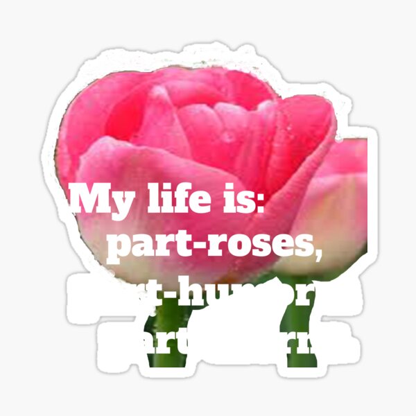 Roses n Thorns Sticker