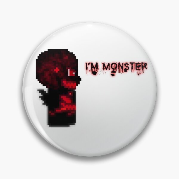 Item preview, I'm Monster - Pixel Red Monster designed and sold by M7Capone.