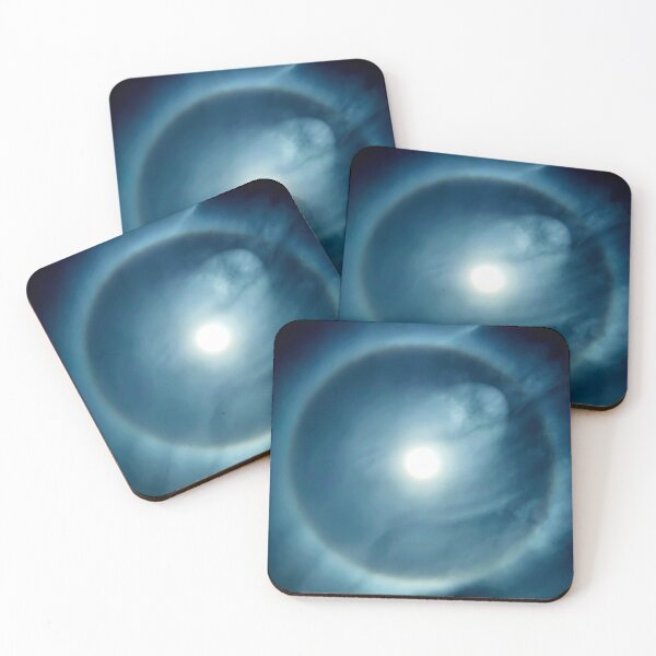 Item preview, Optical phenomenon of sun with halo designed and sold by lena-maximova.