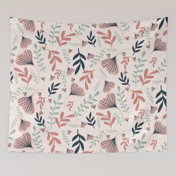 Item preview, Colorful Flower Seamless design designed and sold by MoninasArt.
