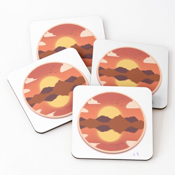 Item preview, The Sunset Landscape designed and sold by CGArtwork13.