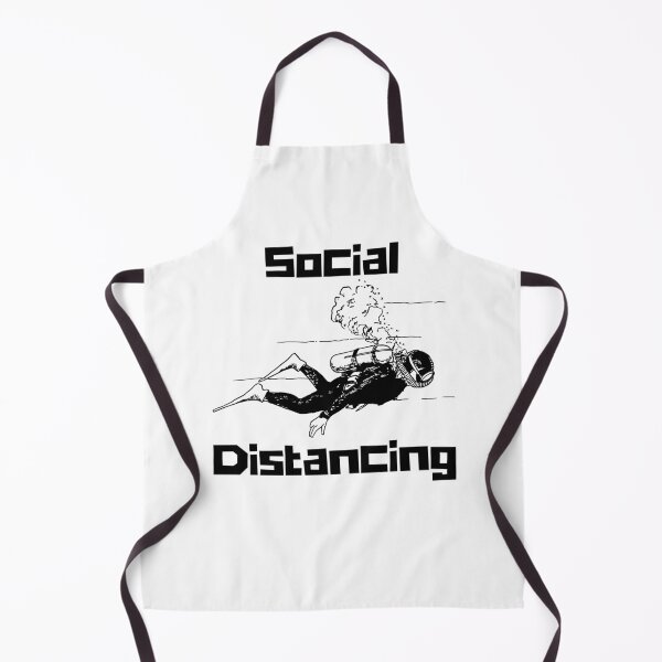 Item preview, Scuba Diving Snorkelling Swimmer Social Distancing Swimming Scuba Diving Hobby Diver Instructors Gift designed and sold by ChooproClothing.