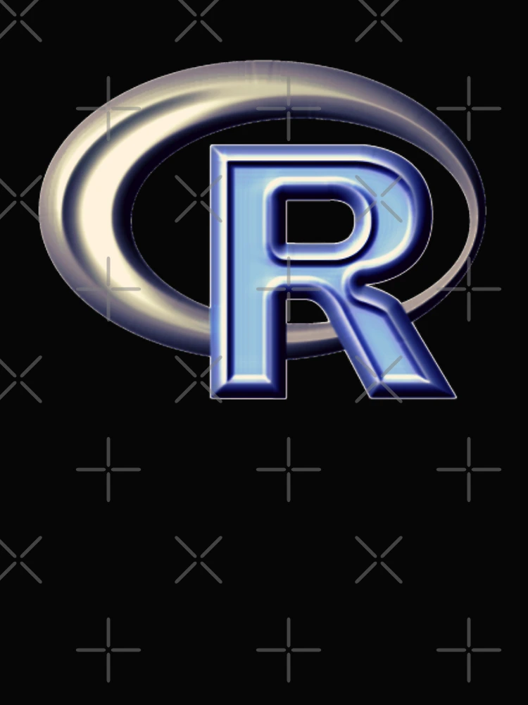 Thumbnail 4 of 4, Boxy T-Shirt, R programming language R logo designed and sold by Birdhead.
