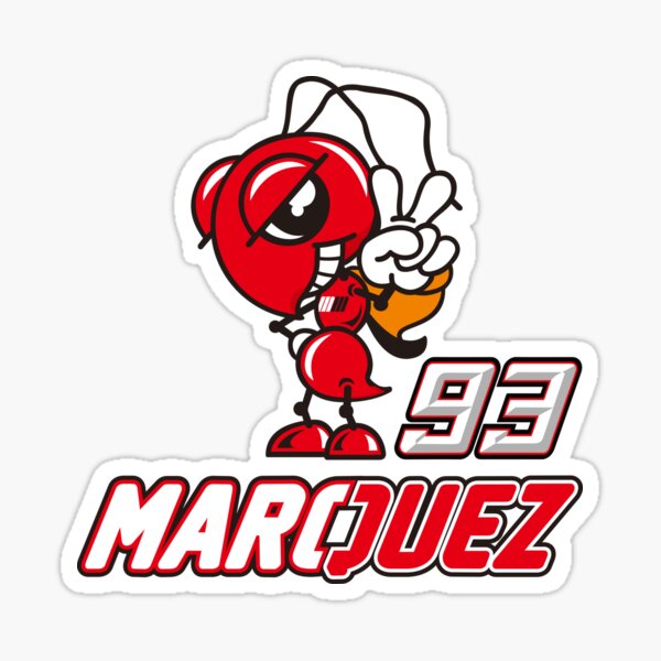 L'homme aux fourmis - Marc Marquez Sticker